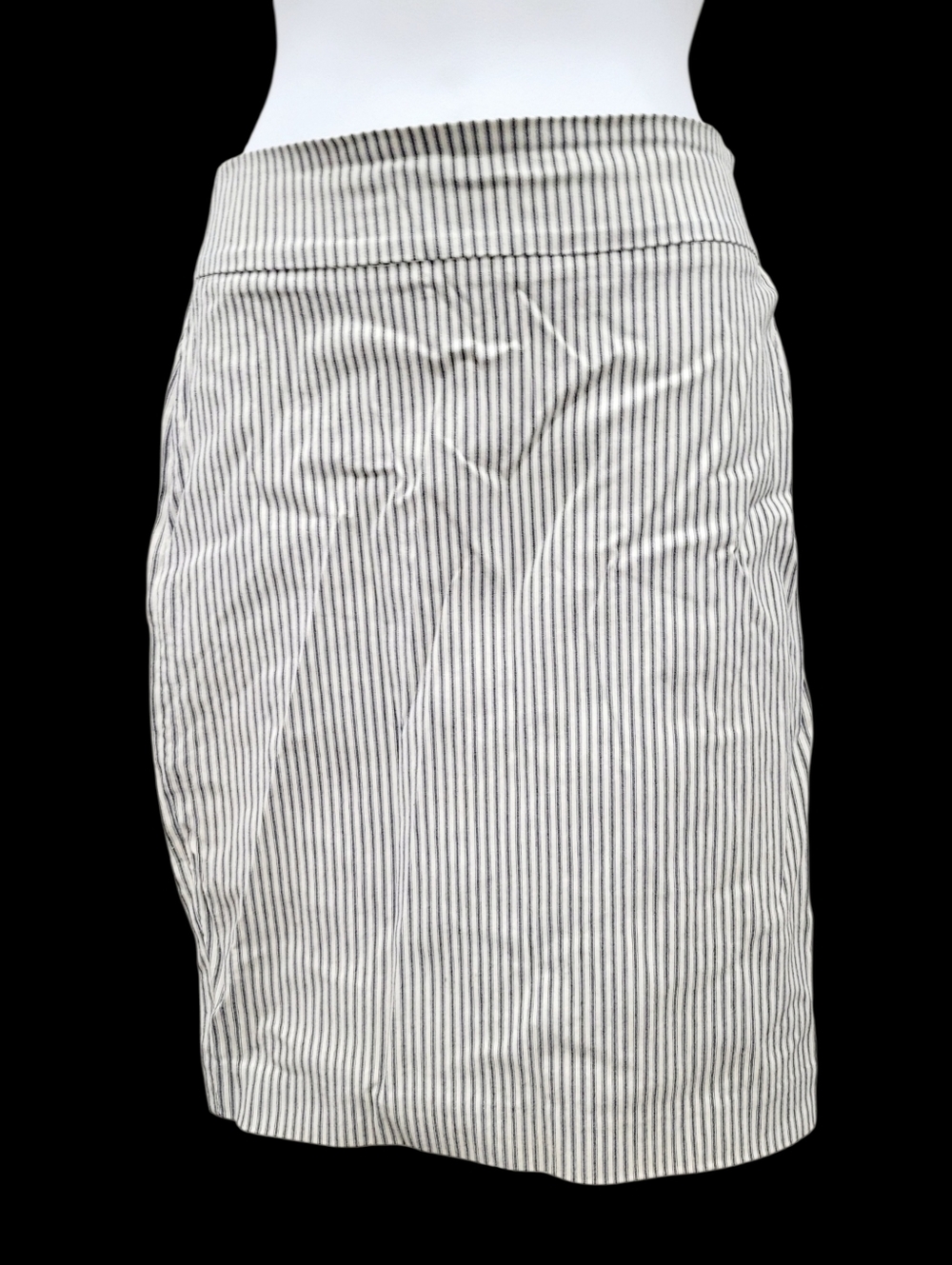 2/$20 RW & CO Grey Strips Skirt Size: XS